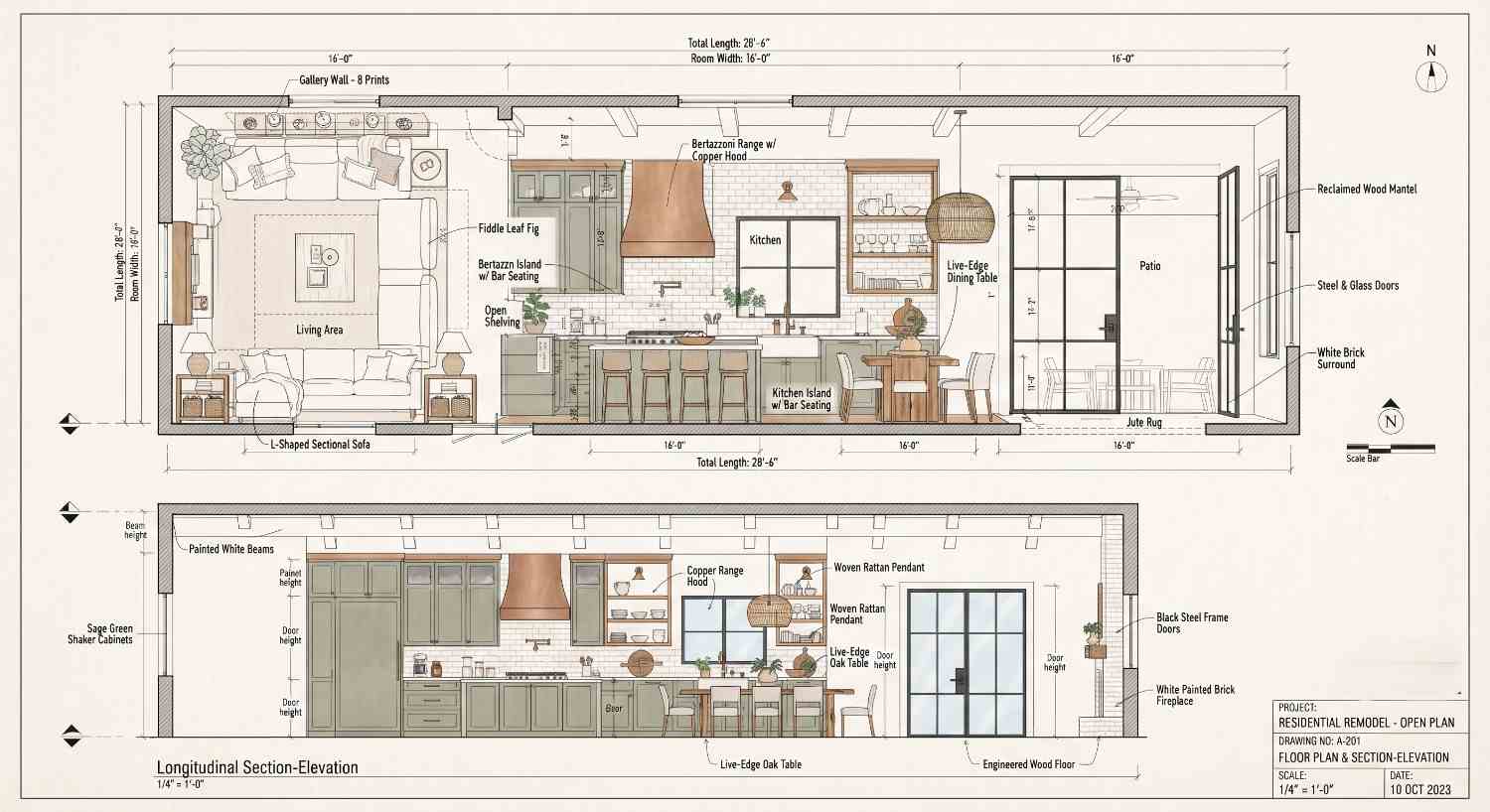 Architectural Drawings Before