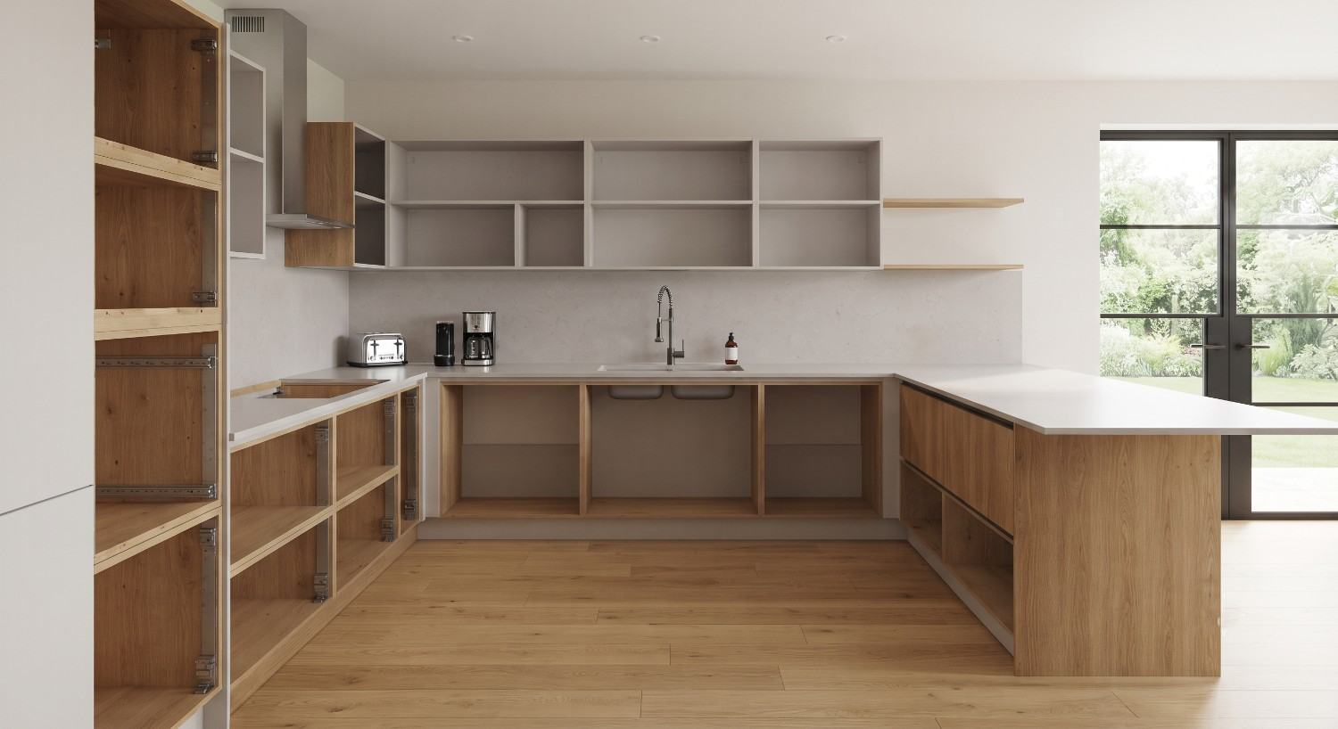 Modular Kitchen Before