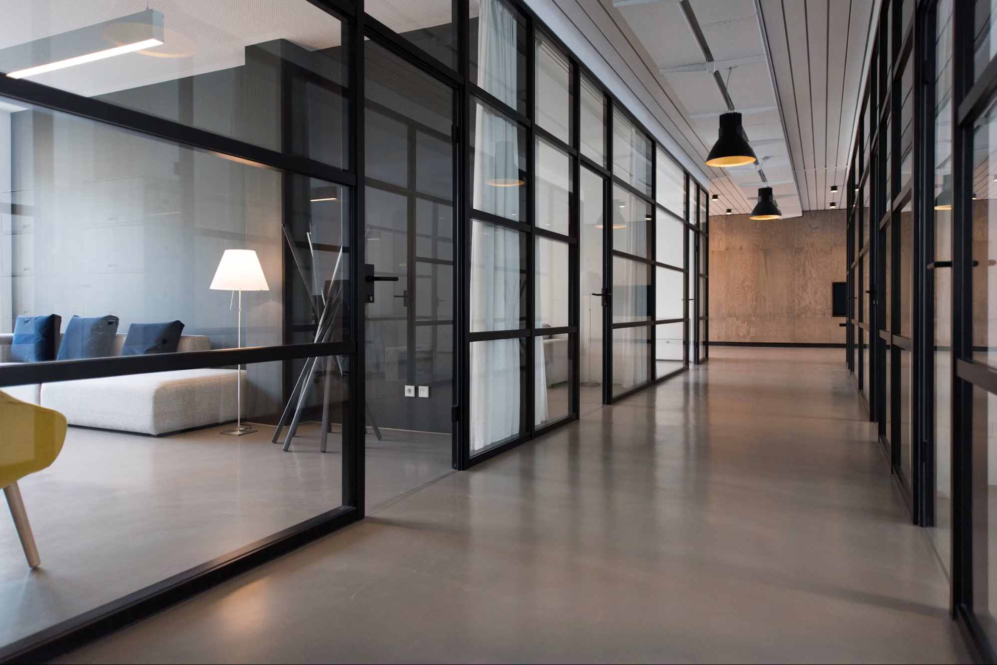 Commercial hospitality interior